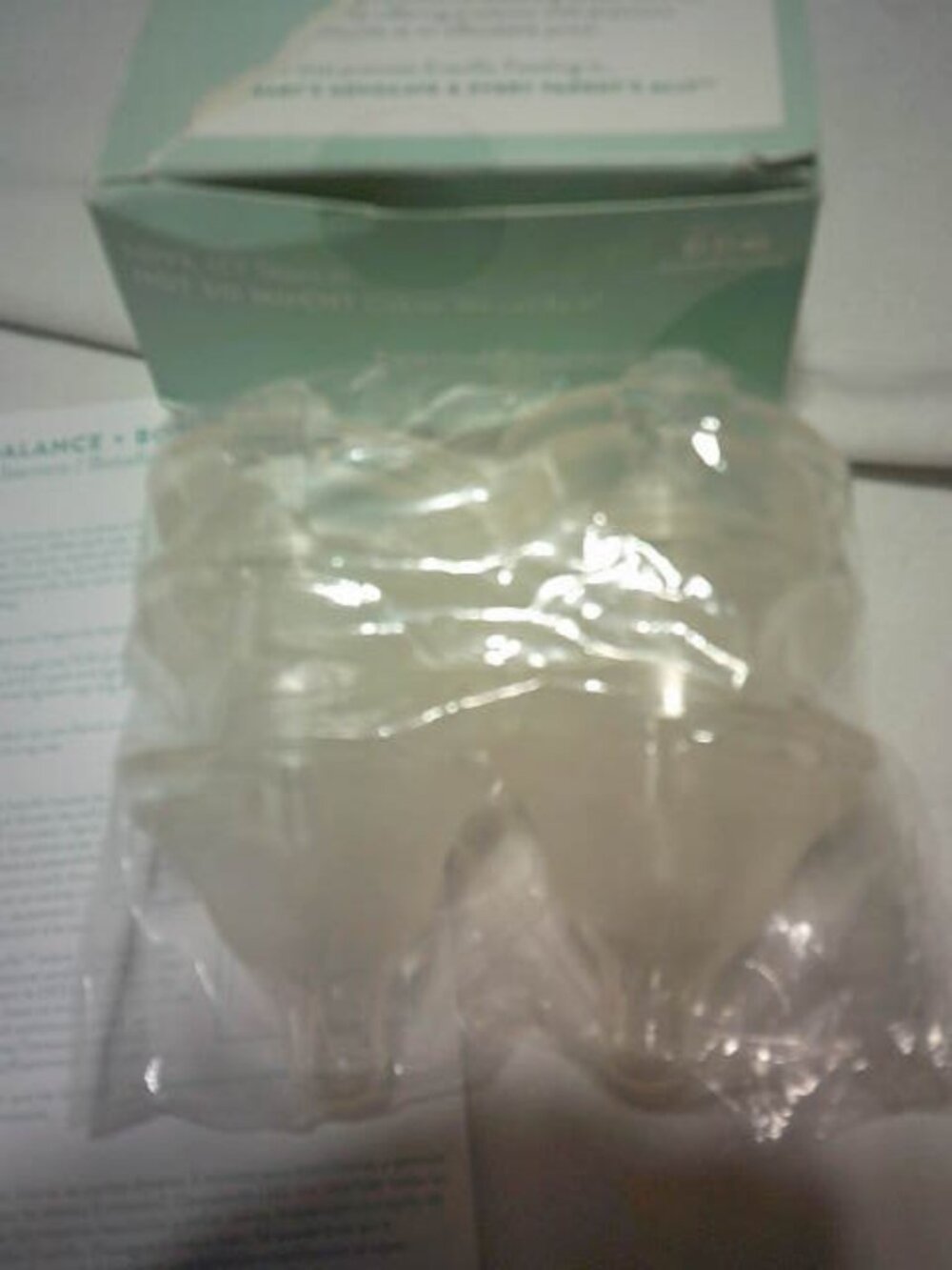 ENENFLO 6 WIDE NECK SILICONE NIPPLES SLOW FLOW RATE BALANCE PLUS PARNETS CHOICE